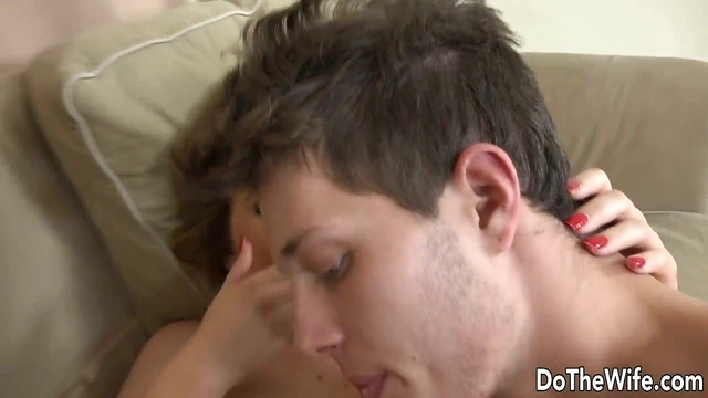 Curvy Wife Takes BBC Anal As Husband Licks Cum Greedily