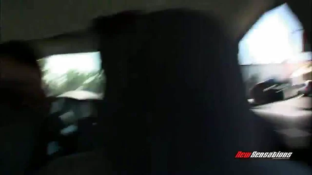 Curvy Shorts Clad Babe Gets Her Cunt Licked Passionately by Wild Black Man