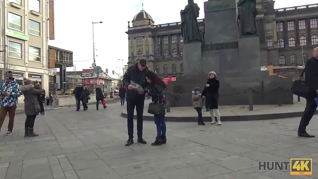 Passionate Czech Beauty Takes Stranger's Cock Deep Inside Her