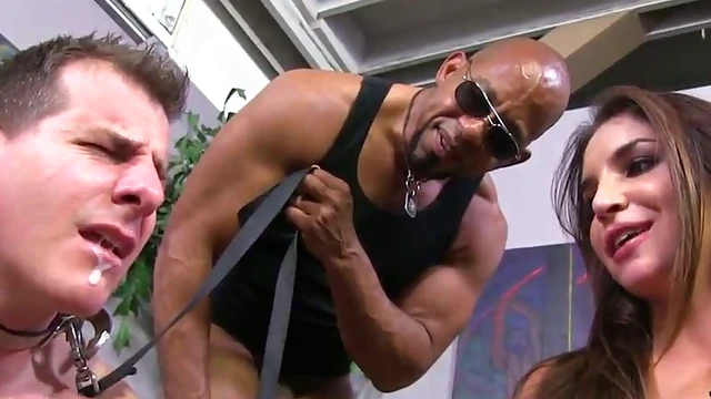 Rebellious Wife Binds Partner For Revenge With Steamy Interracial Encounter