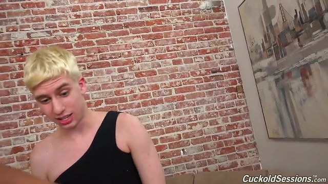 His Girl Fucks Black Guy While He Watches in Hot Interracial Cuckold Scene