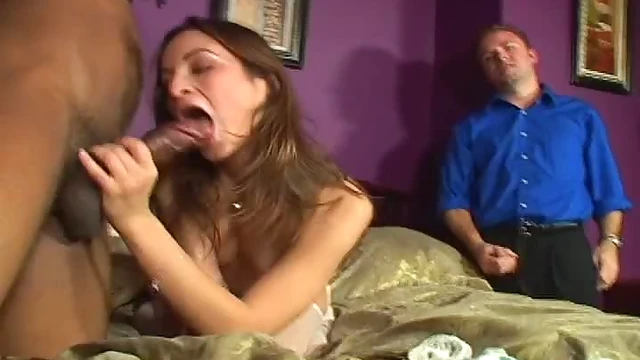 Bride Cuckolds Groom With Hot Big Black Cock on Special Night