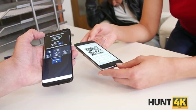 Czech Chick Leanne Lace Enjoys Smooth Table Fuck While Her Man Watches