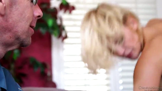 White Wife Cuckolds Husband by Screwing Hot Black Lover Passionately