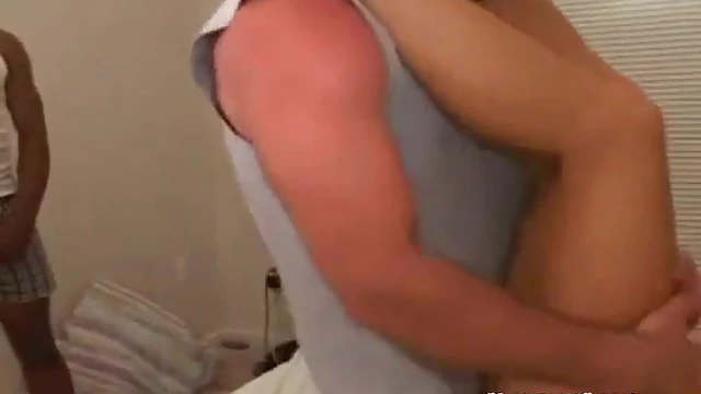 Cuckold Wife Takes BBC Pounding As Husband Cheers Her On Hotly