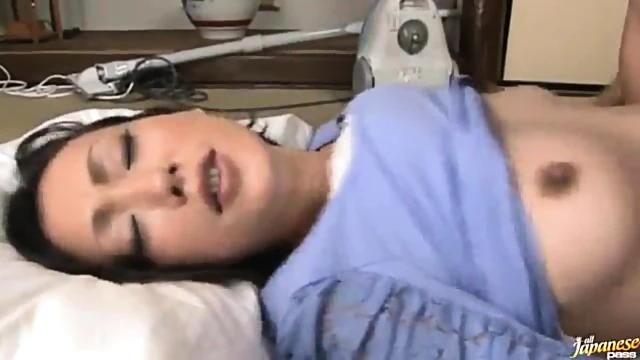 Passionate Ayumi Takes Her Husband Deeply In Missionary Position