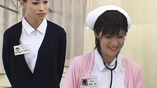 Seductive Japanese Nurse Pleases Patient With Expert Blowjob Skills