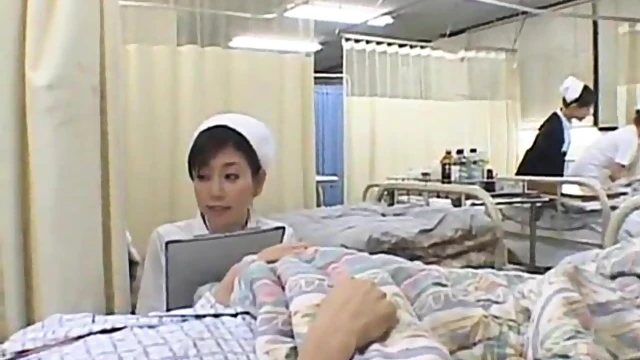 Seductive Japanese Nurse Pleases Patient With Expert Blowjob Skills