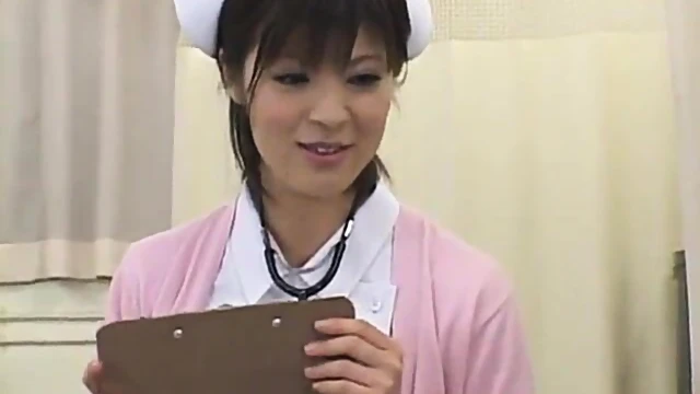 Seductive Japanese Nurse Pleases Patient With Expert Blowjob Skills