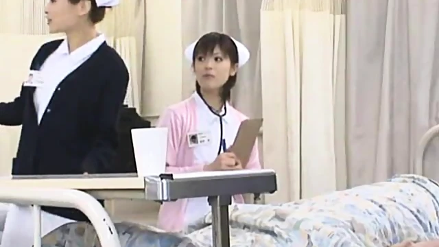 Seductive Japanese Nurse Pleases Patient With Expert Blowjob Skills