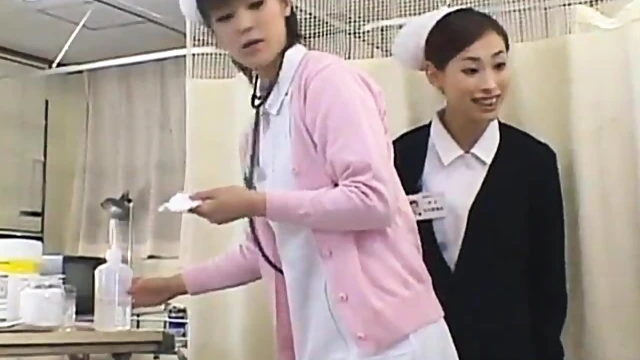 Seductive Japanese Nurse Pleases Patient With Expert Blowjob Skills