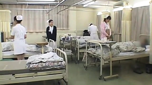 Seductive Japanese Nurse Pleases Patient With Expert Blowjob Skills