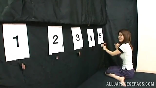 Asian Beauty Searches Passionately For His Dick In A Hot Gloryhole Showdown