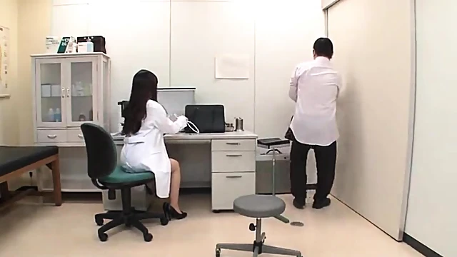 Seductive Asian Nurse Gets Pussy Drilled Hard & Facialized At Hospital Room