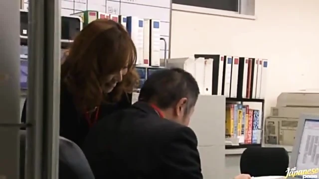 Japanese Secretary Yuria Sonoda Sucks & Rides Her Boss’s Hard Cock Deeply