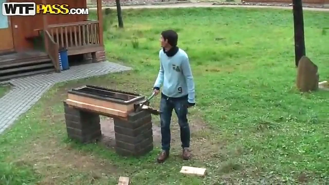 Kinky College Girls Enjoy Wild Sex Party Inside Cozy Cottage