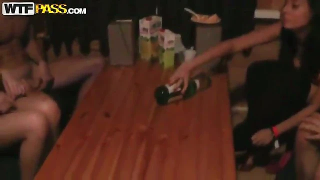 Kinky College Girls Enjoy Wild Sex Party Inside Cozy Cottage