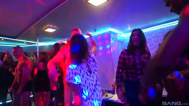 Party Babes Seduced by Friends for Steamy Group Sex Fling Tonight