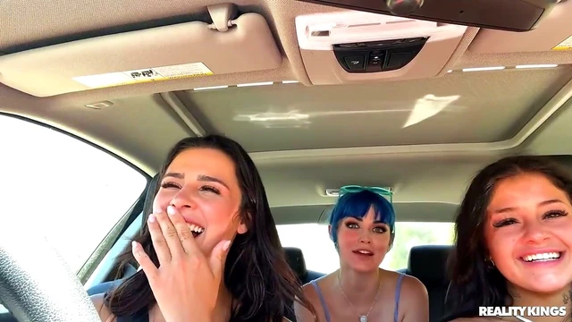 HD POV Video: Jewelz Blu & Kylie Rocket Share in Hot Group Action