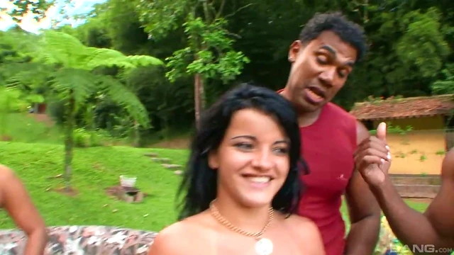 Hot Girls Dive Into Cock During Steamy Brazilian Orgy Festivities