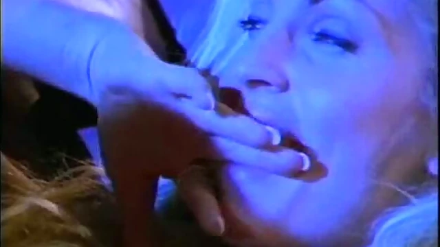 Moaning Blonde Gets Banged Doggy Style Amidst Retro Orgy Action