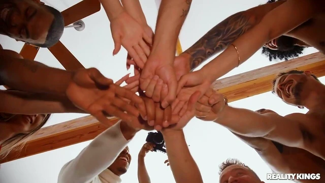 Naughty Best Friends Group Fuck Fest With Alexis Tae And Lulu Chu