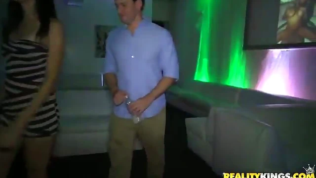 Luscious Katie King Leads Wild Group Sex Party in Exclusive VIP Lounge