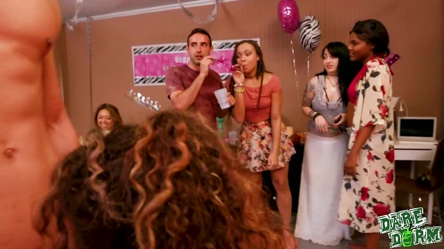 Natasha Blue Parties Hard With Chicks Getting Fucked Together