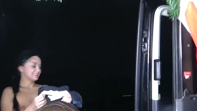 Wendy Moon & Mea Melone Engage in Steamy Hardcore Sex Inside Car