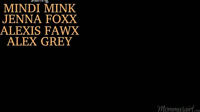 Lesbian Orgy Bliss: Alexis Fawx Joins Passionate Babes for Steamy Action