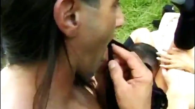 Excited Teens Enjoy Wild Outdoor Sex Party with Doubleshot Action