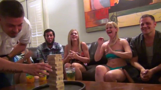 Four Friends Dive into Steamy Sex Adventures Together Tonight