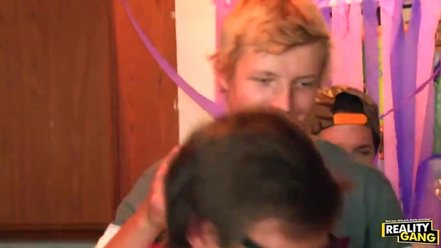 Sexy College Girls Enjoy Rough Party Sex in Dorm Room Together