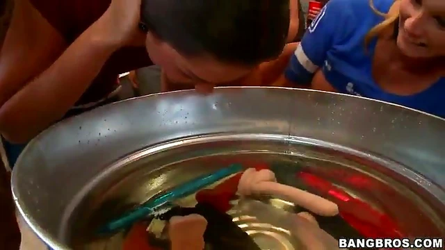 Alexis Fawx & Diamond Kitty Join Guys For A Hot Orgy Night Together