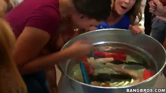 Alexis Fawx & Diamond Kitty Join Guys For A Hot Orgy Night Together