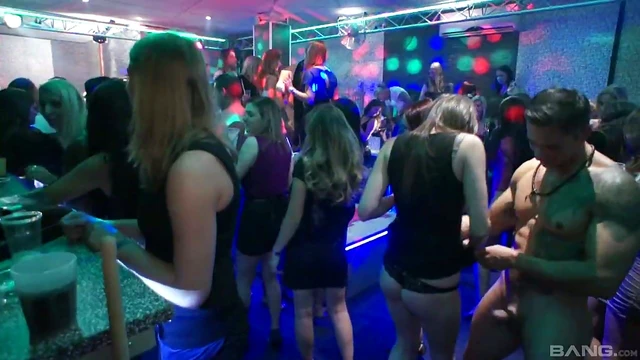 After Party Girls Talk Dirty Before Hot Group Sex Begins