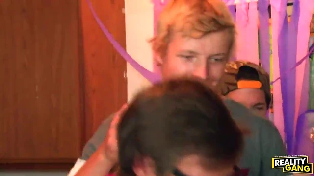College Dorm Bash Turns Into Hot Group Sex Frenzy Night