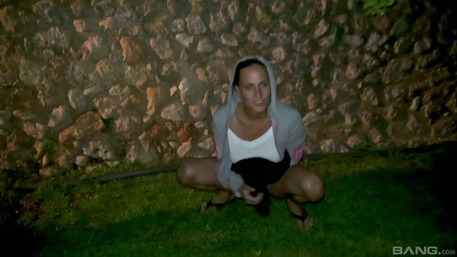 Bianca & Mia Enjoy Hot Outdoor Group Sex Party Action Together