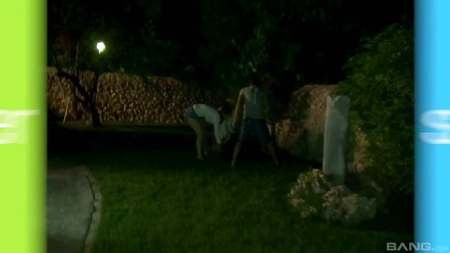 Bianca & Mia Enjoy Hot Outdoor Group Sex Party Action Together