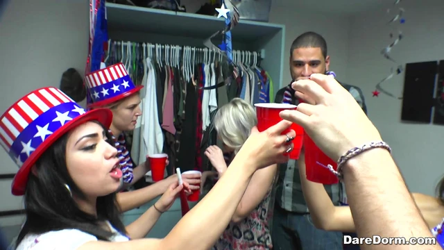 Wild College Bash Spirals Into Naughty Orgies With Nicole And Friends
