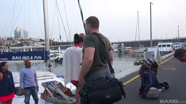 Cock-Hungry Beauties Mia Melone & Angel Piaff Enjoy Wild Group Sex On The Boat