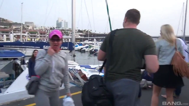 Cock-Hungry Beauties Mia Melone & Angel Piaff Enjoy Wild Group Sex On The Boat