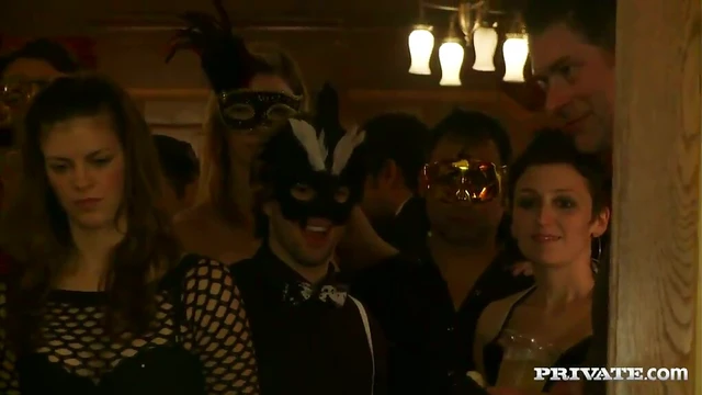 Passionate Threesome Action Heats Up Private Sex Party Nightly Delights