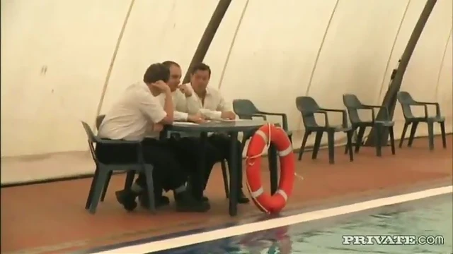 Smoking-Hot Babe Shows Off In An Unforgettable Poolside Orgy Adventure