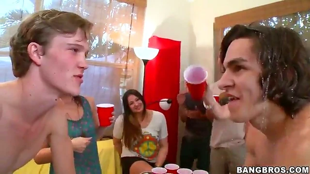 Sexy Babes Enjoy Hard Dicks Riding Wild at Naughty Party