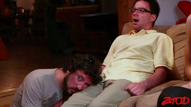 Brooklyn Lee & Mika Tan Enjoy Hardcore Orgy with Double Penetration Fun