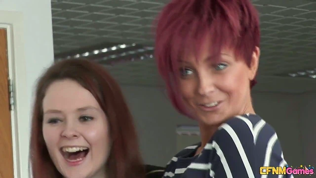 Mishka Devlin Shyly Teases Older Man's Dick Before Giving Him Sweet Relief