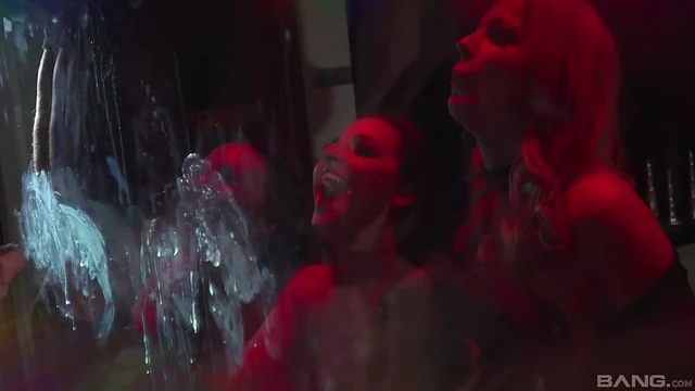 Amirah Adara & Friends Enjoying Exciting Nights Together with Big Cocks