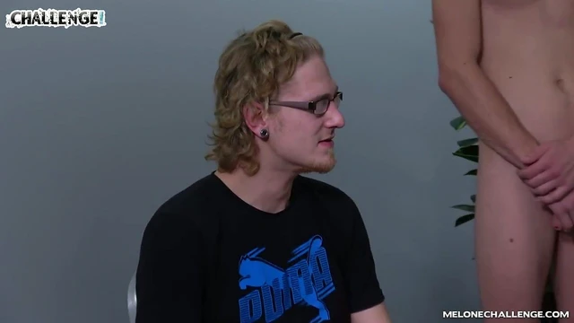 Seductive Mea Melone Strips Seductively Before Eager Naughty Guys