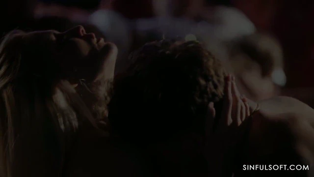 Group dicking at the club - Candee Licious and Eveline Dellai